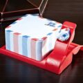 Crumpled Paper Catapult Notepad Launcher