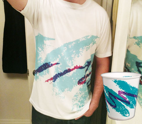 Jazzy 90s Solo Cup Design T-Shirt