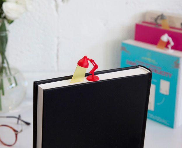 Lightmark: A Bookmark Shaped Like a Reading Light