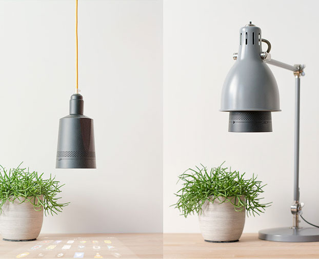 Beam Is a Smart Projector That Screws Into Any Light Socket