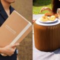 Bookniture: A Book That Unfolds To Make A Table or Chair