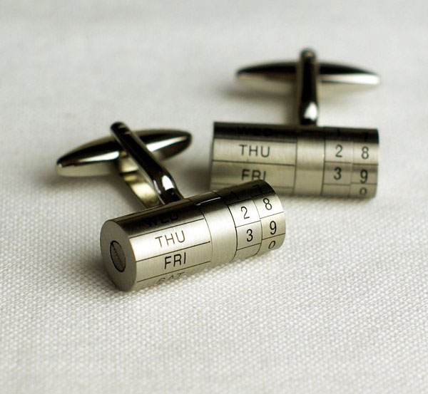 Calendar Cufflinks