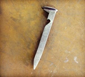 Railroad Spike Bottle Opener