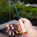 This Campfire Fishing Pole Roaster Lets You Roast Mallows Like You're Fishing