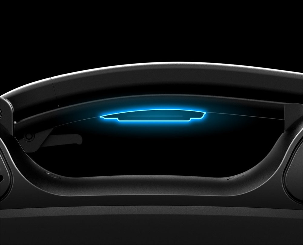 INMOTION V9 illuminated handle and cockpit detail