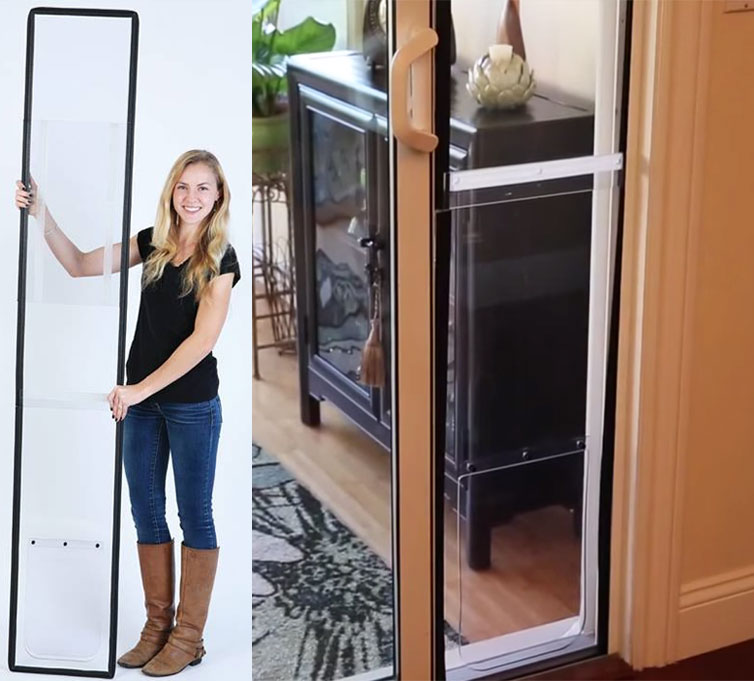 Apartment Balcony Dog Door
