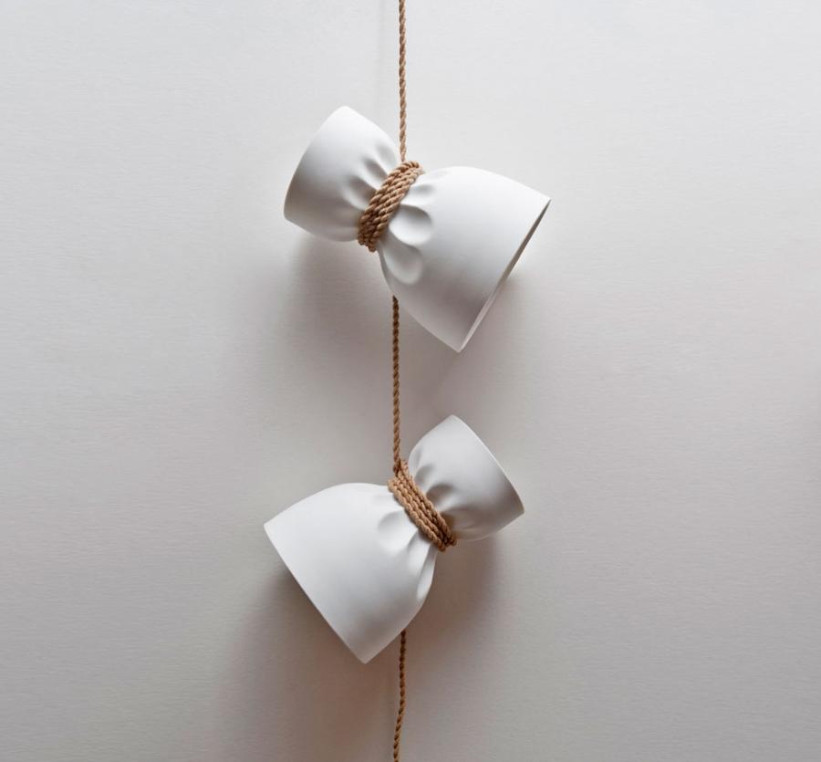 These Pendant Lamps Are Designed To Make It Look Like Their Rope Is Too Tight