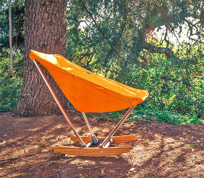 Evrgrn Campfire Fold-Out Rocking Chair