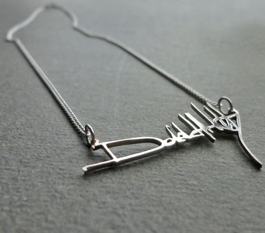 Get Your Signature As A Necklace