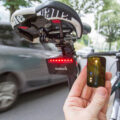 Rearview Bicycle Radar Warns Of Approaching Cars From Behind You