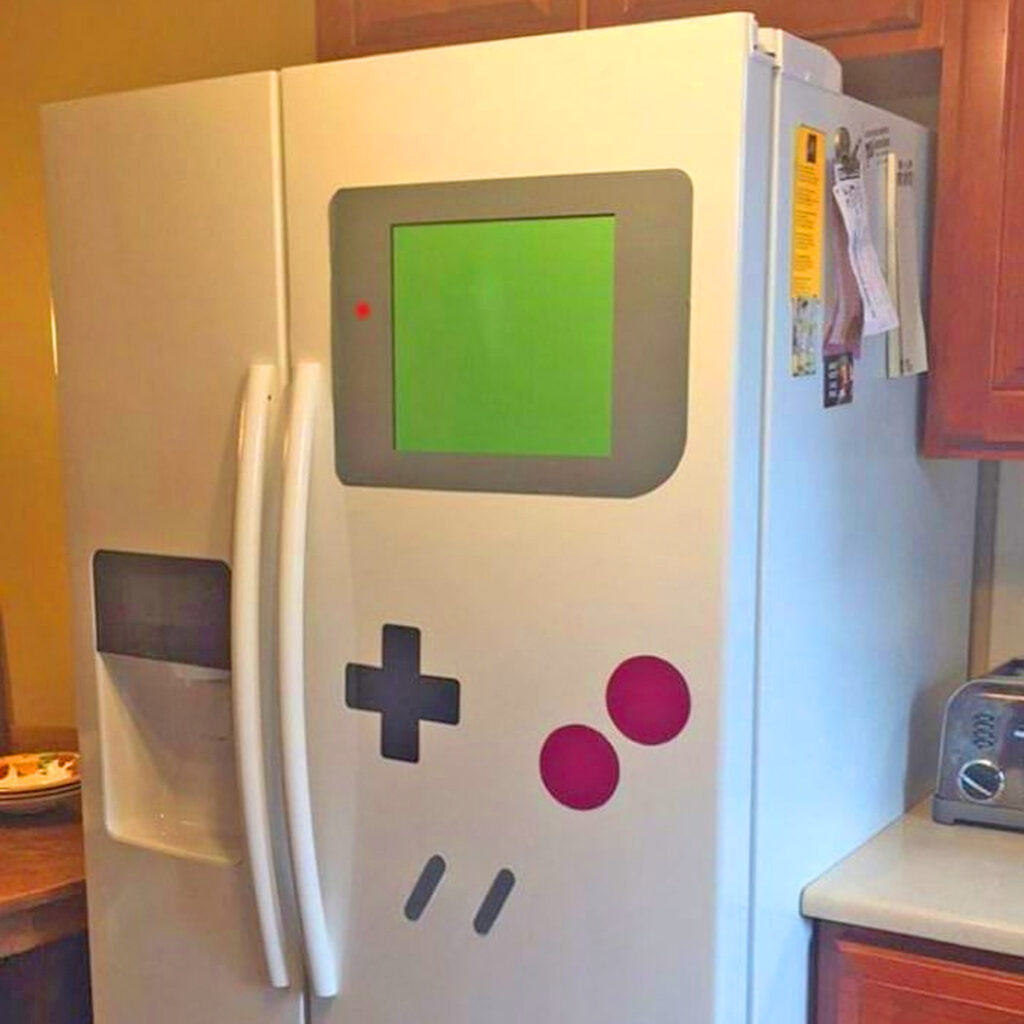 These Game Boy Fridge Magnets Turn Any Appliance Into a Giant Gameboy