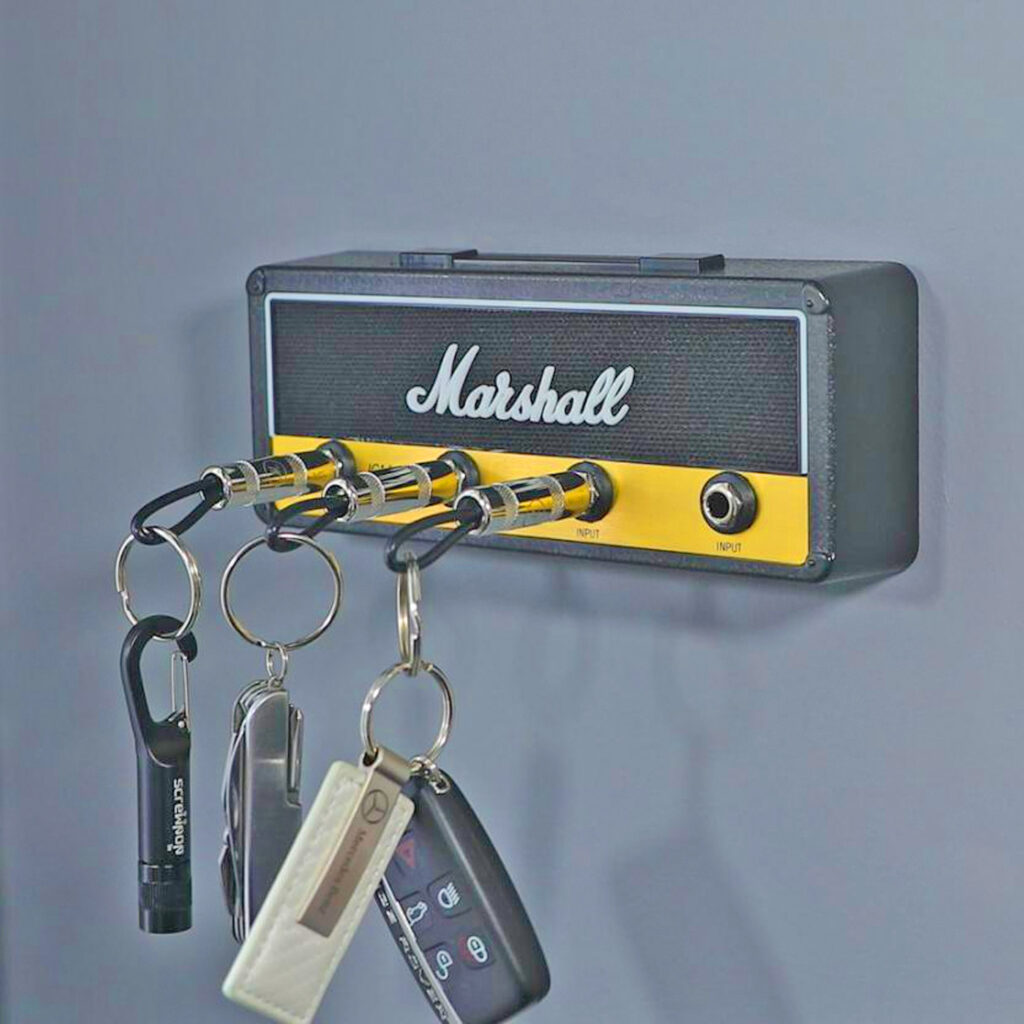 This Wall Mounted Marshall Amplifier Key Holder Is Perfect For Musicians