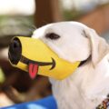 Smiling Dog Muzzle With Tongue Sticking Out