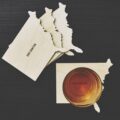 Coast Coasters: Wooden East Coast and West Coast Coasters