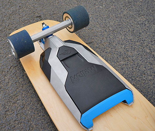 Mellow Drive Turns Any Skateboard Into An Electric Powered Skateboard