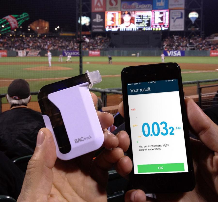 BACtrack Is a Bluetooth Smart Phone Breathalyzer