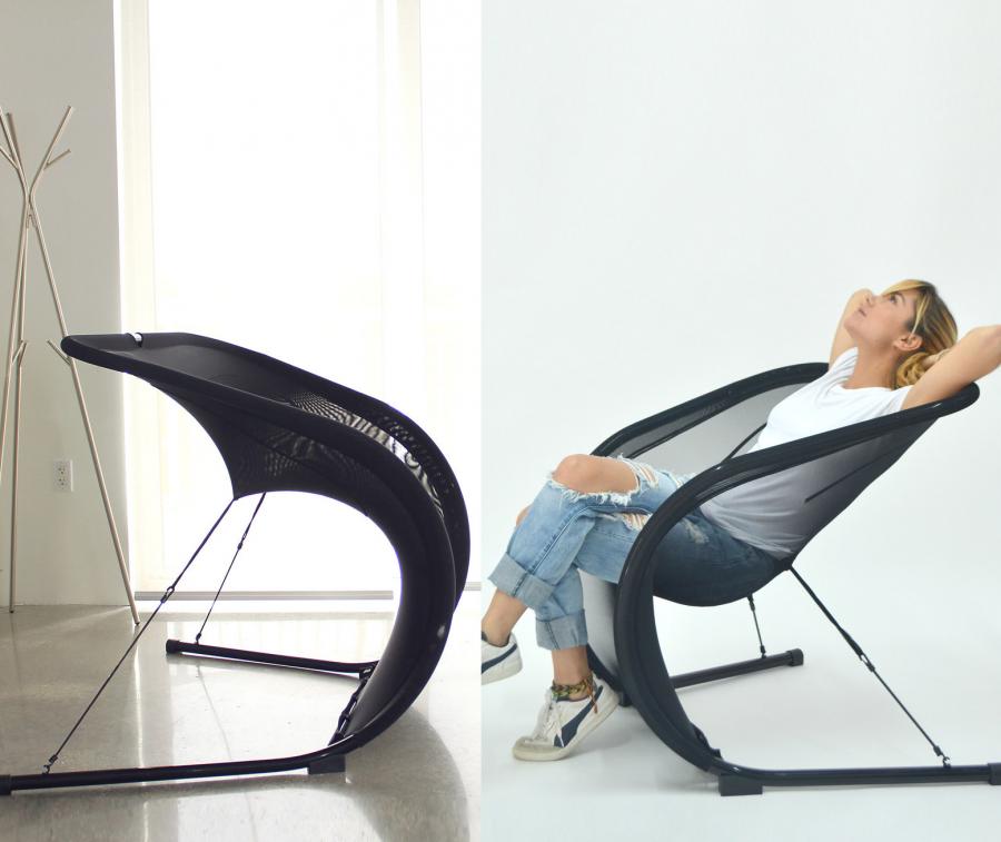 Suzak Chair: A Weird Net Chair Thing That's Probably Comfy