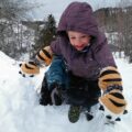 Veyo Mittyz: Tiger Paw Shaped Winter Mittens For Kids