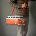 Volkswagen Hippy Bus Leather Purse/Bag
