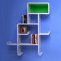 Dinosaur Shaped Wall Shelving Unit