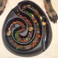 This Food Maze Dog Bowl Keeps Your Dog From Eating Too Fast