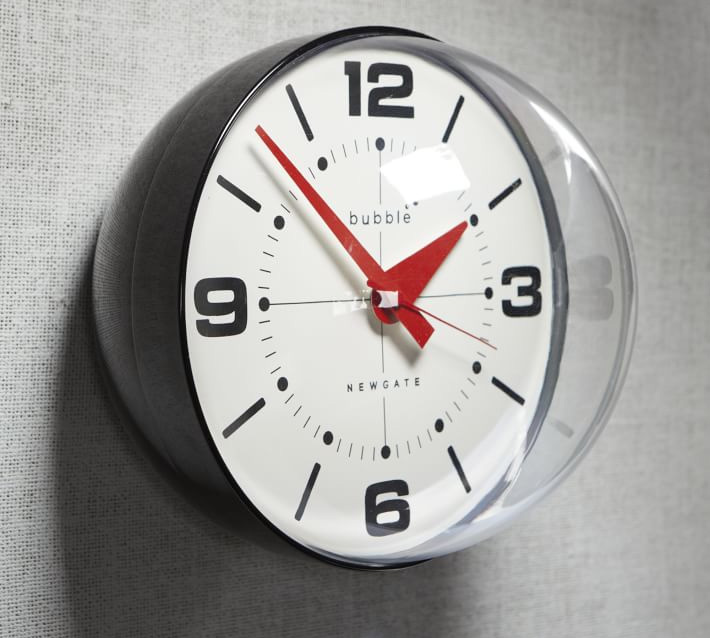 Newgate Bubble Shaped Wall Clock