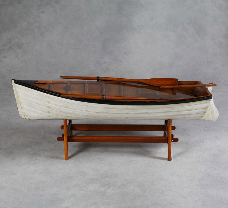 Vintage Row Boat Coffee Table