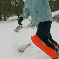 Sled Legs: Wearable Snow Sleds You Wear On Your Legs