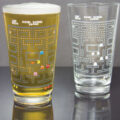 This Pac-Man Pint Glass Turns Colorized With Cold Liquid
