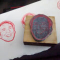 Nicolas Cage Face Stamp