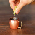 Mini Copper Moscow Mule Mug Shot Glasses (Set of 4)