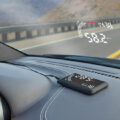 This Car Heads-Up-Display Reflects Your Speed Onto Your Windshield