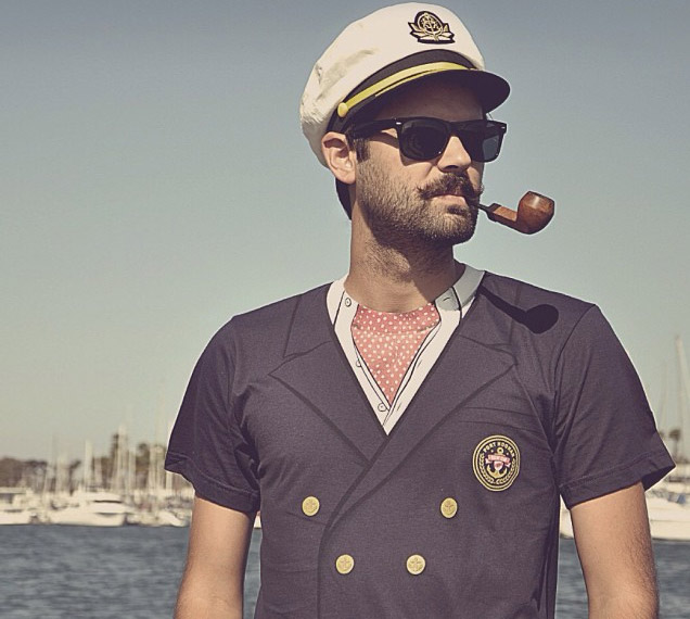 Yacht Captain T-Shirt - Ascot T-Shirt