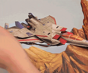 Transformers Pop-Up Book Featuring Robots That Actually Transform