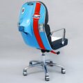 Scooter Chair: An Old Vespa Scooter Made Into a Modern Office Chair