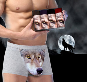 You Can Now Get 3D Wolf Underwear Because That's Just Where We're At Now
