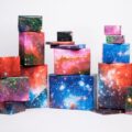 Galaxy Space Themed Wrapping Paper