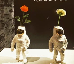 Astronaut Flower Vase
