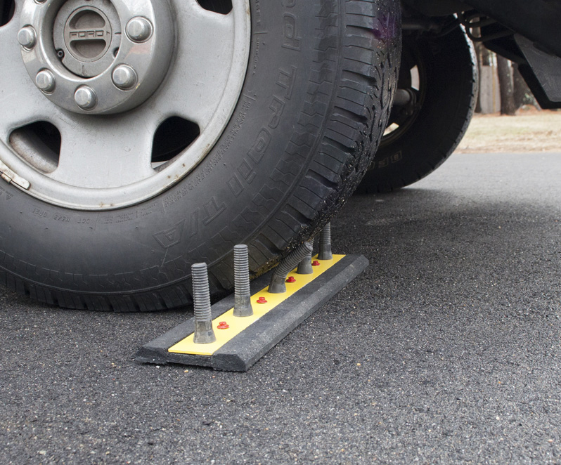 Fake Car Spikes To Prevent Cars From Driving Where You Don't Want Them