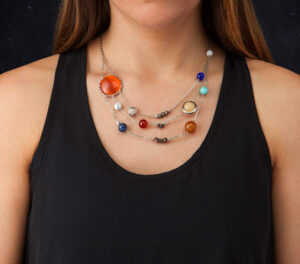 Solar System Necklace