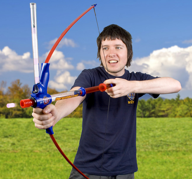 Bow and Mallow: A Marshmallow Bow and Arrow That Shoots Marshmallows