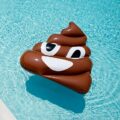 Poop Emoji Pool Float