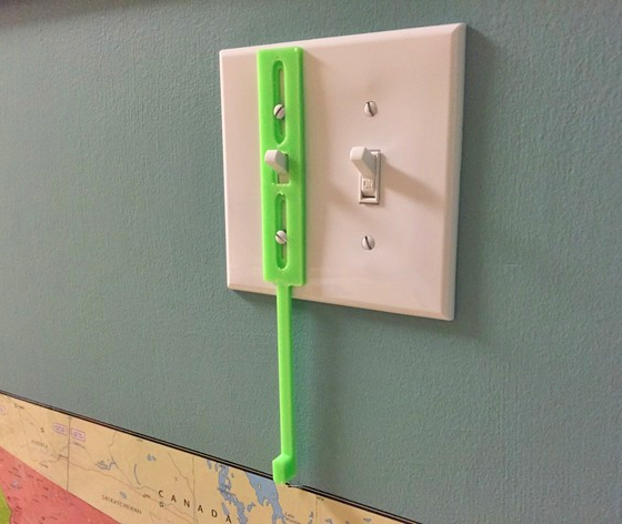 This Light Switch Extender Helps Children Reach The Light Switch