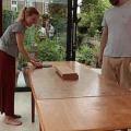 CorkNet Is a Ping Pong Net Made of Cork That Doubles as a Trivet