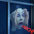 This Scary Peeper Prank Toy Screams When It Senses Someone Through The Window