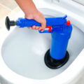 This Air Pressure Gun Drain Blaster Instantly Unclogs Sinks, Tubs, and Toilets