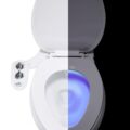 Toilet Bidet Attachment and Toilet Night Light Combo