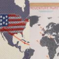 Cross Stitch Map Lets You Record Your Travels In Your Own Unique Way