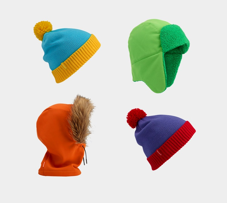 Realistic South Park Winter Hats From Burton