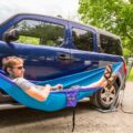 This Car Hammock Stand Is A Perfect Nap Spot While Traveling